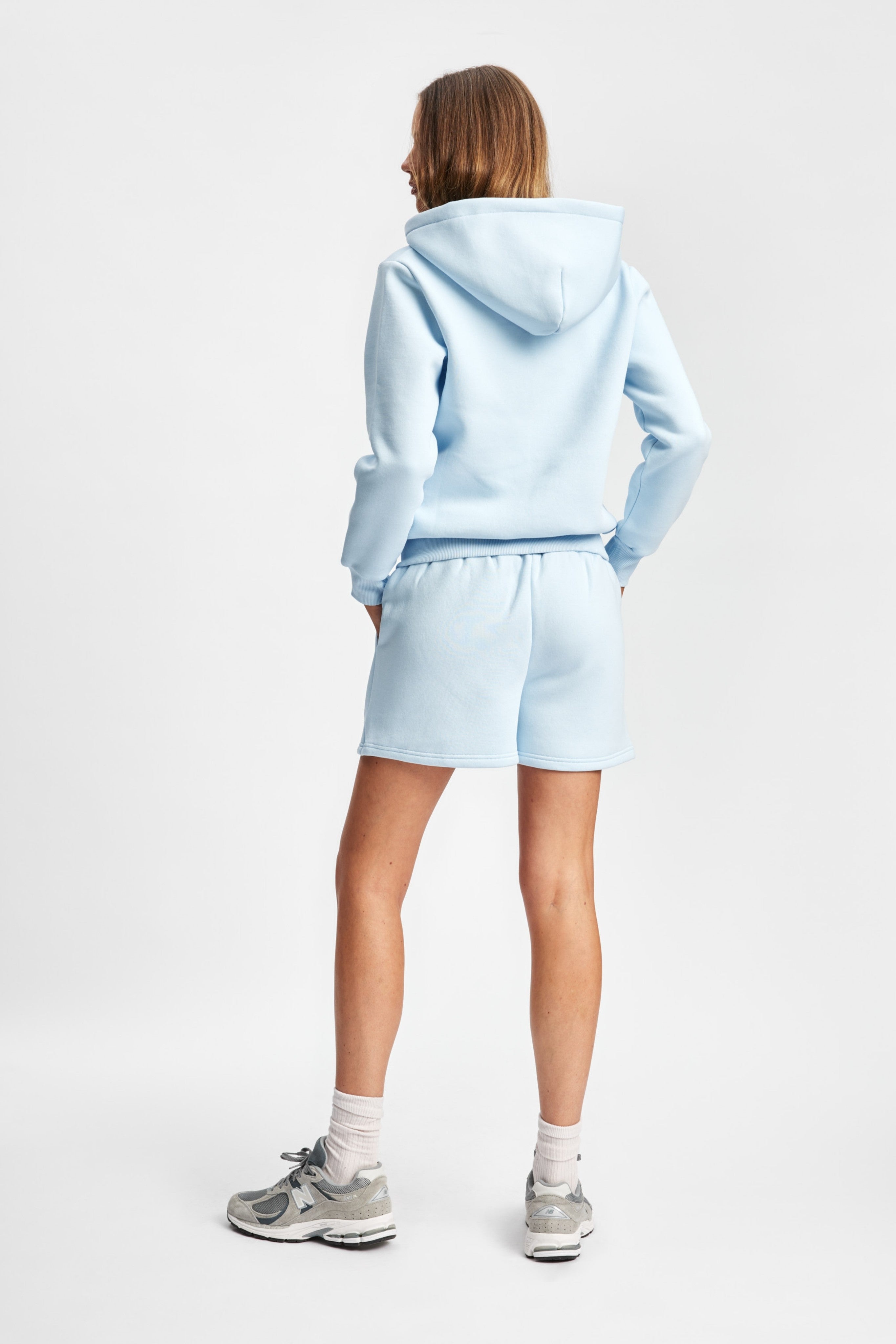 W. Cosmo Zip Hoodie - Baby blue